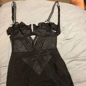 Victorias Secret slip with garter straps